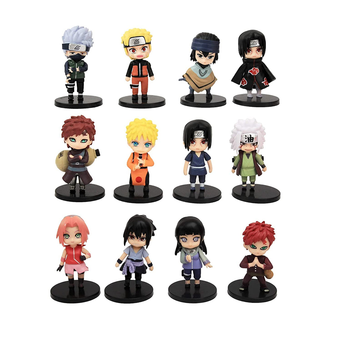 Naruto Set of 12 Figures